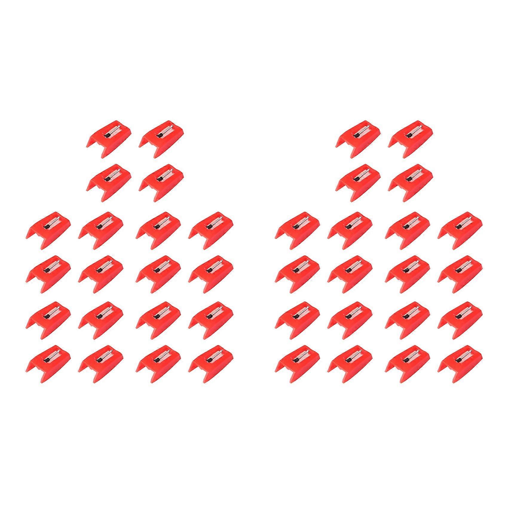 40 Pcs Record Player Needles, Universal Replacement Stylus Needles Replacement Stylus Needles for Vinyl Record Player