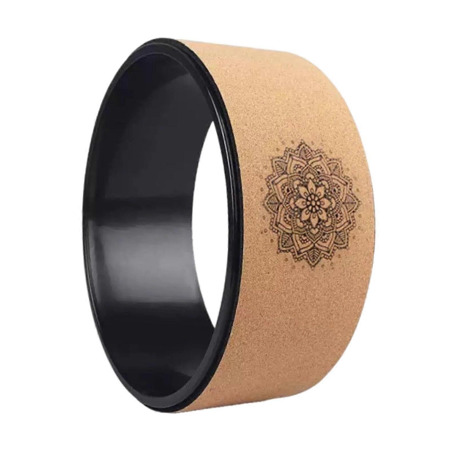 Yoga Wheel for Back Stretching and Flexibility Boost with Pilates Ring for Beginners