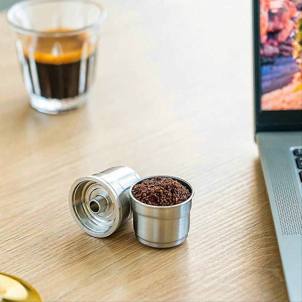 3PCS Reusable Capsule for Espresso Coffee Filter Pod For X7