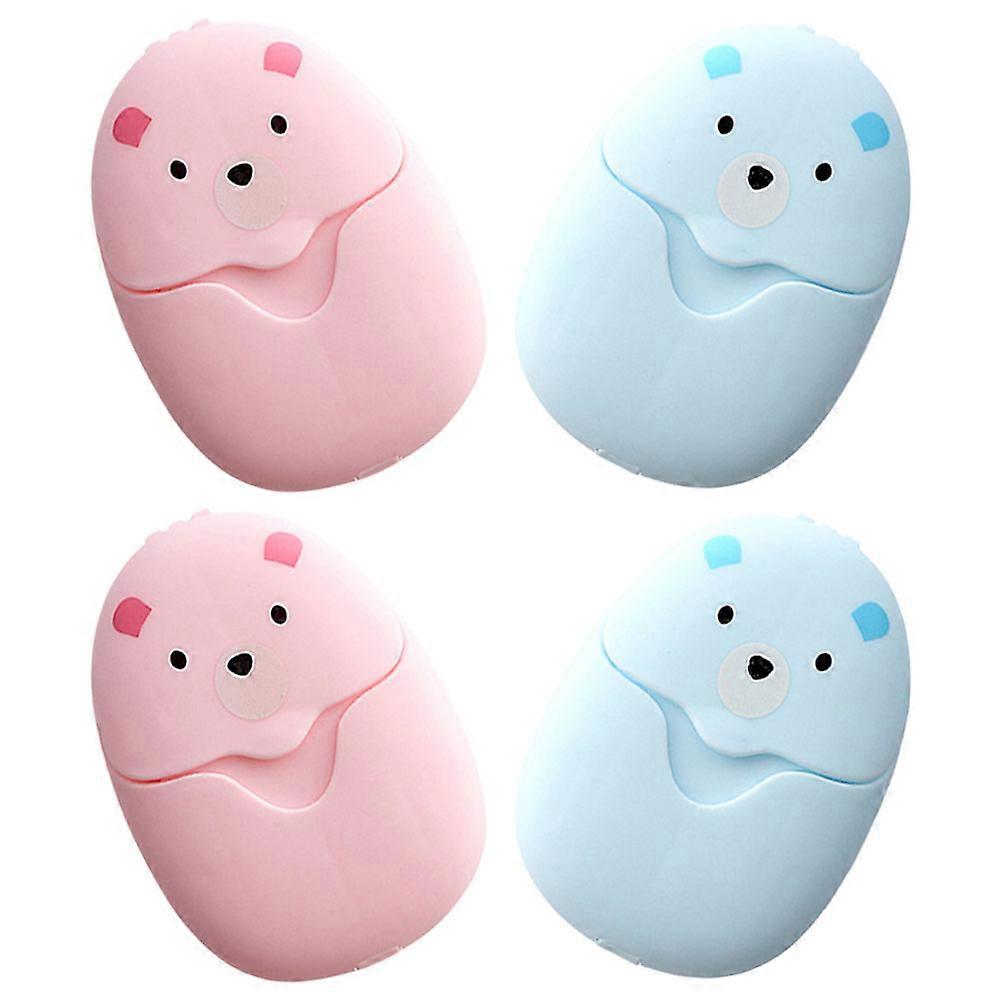 Disposable Soap Sheets for Hand Washing 16 Boxes Mini Portable Travel Use