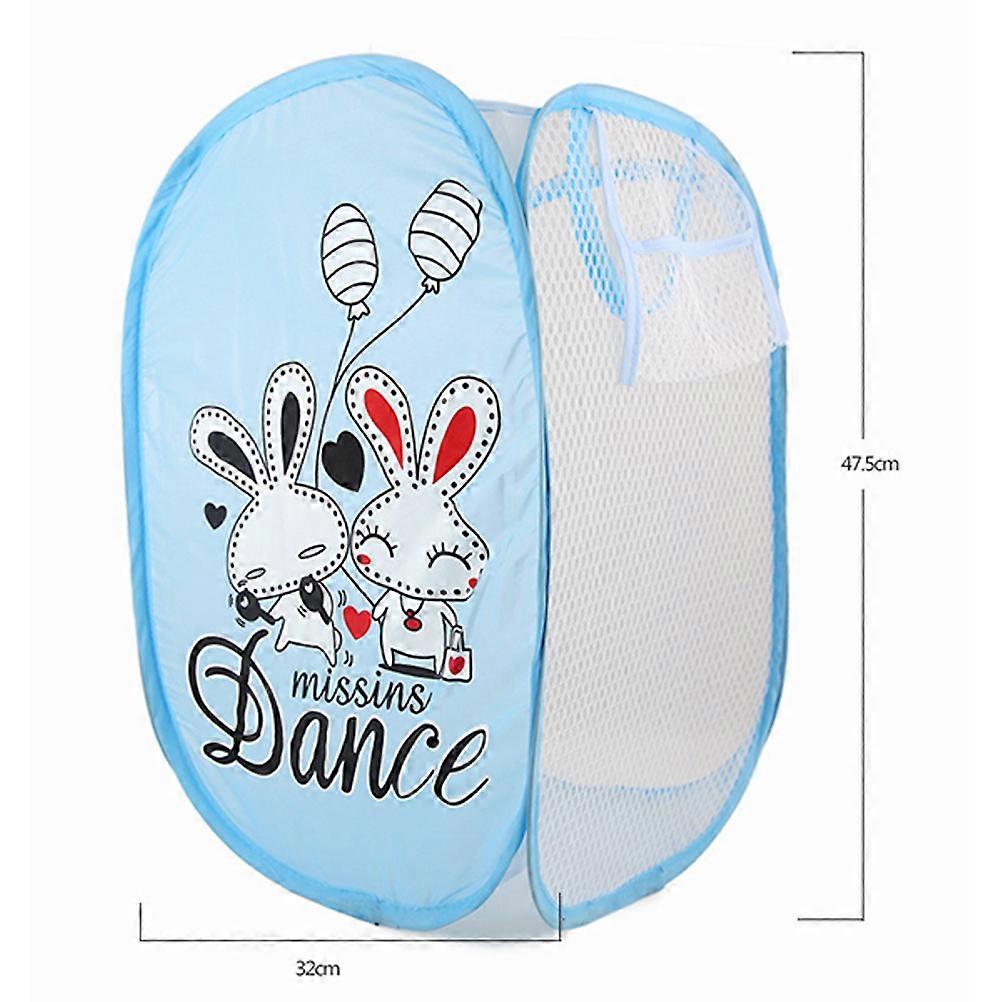 Laundry Basket Bin Hamper for Washing Clothes Foldable Mesh Storage