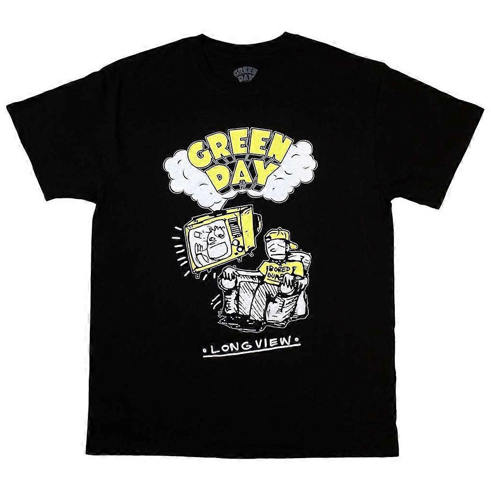 Green Day Longview Doodle T Shirt
