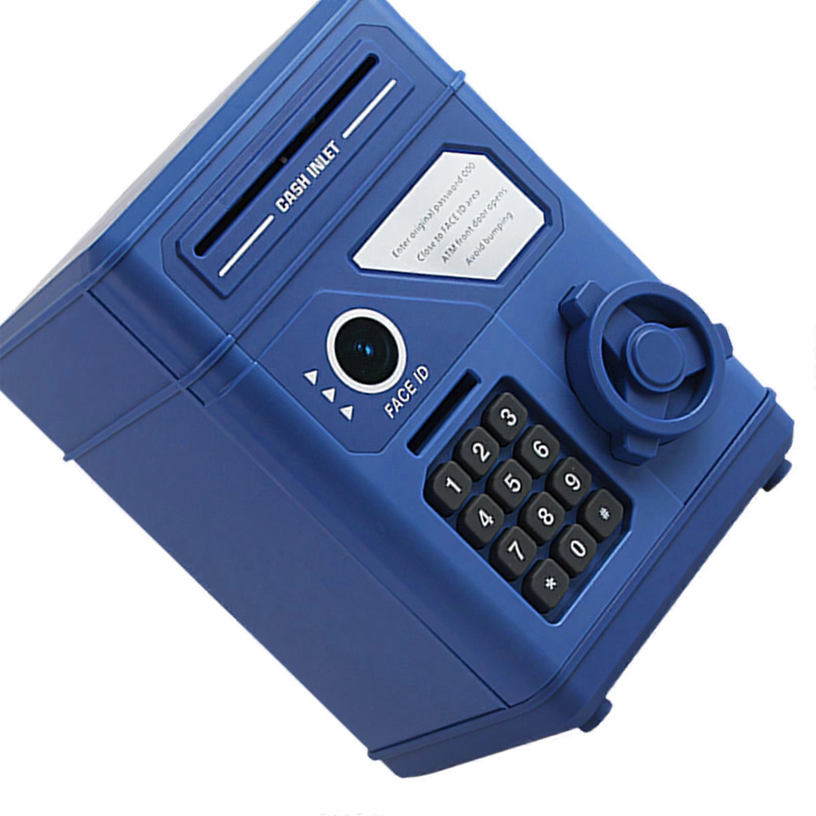 Current Electronic Money Box With Imitated Reader And Interactive Finance Experience  Blue