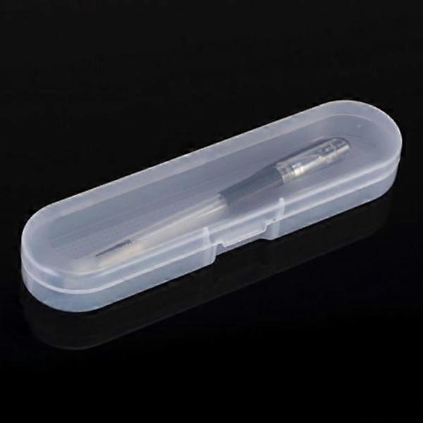 Plastic Storage Box with Lid, Transparent, Long, for Collections