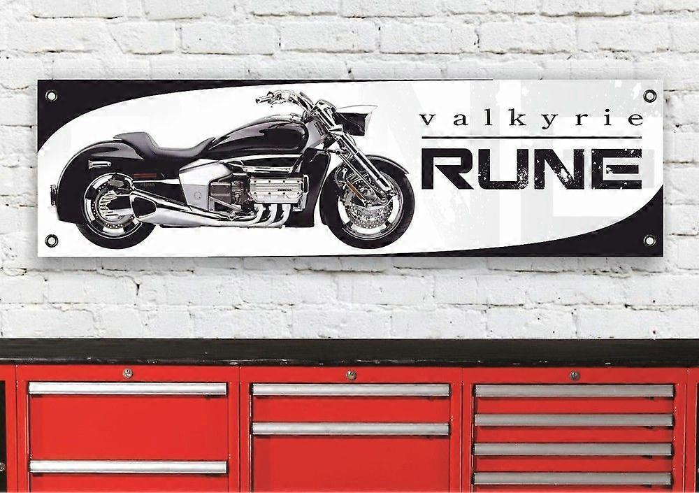 VALKYRIE RUNE BLACK BANNER FB0337
