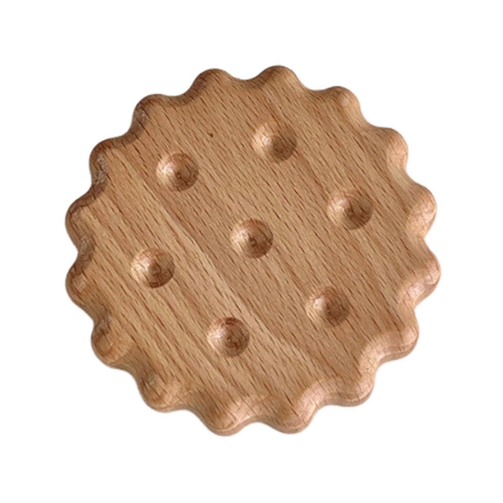 Cookie Shape Cup Coaster for Home Bar Cafe Table Decoration