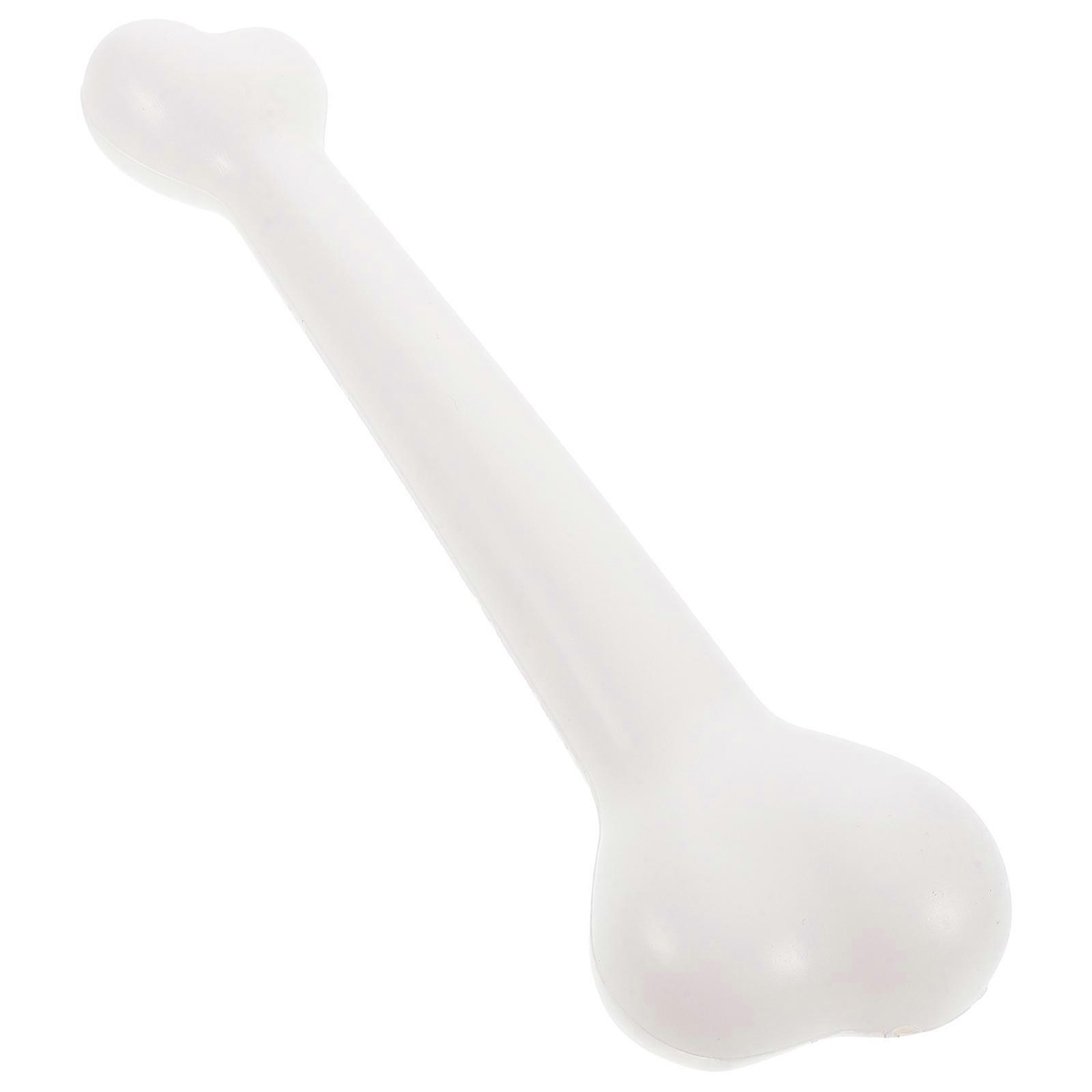 Halloween Props Simulative Bones Plastic Bones Model Dog Bones Toy False Bones (White)