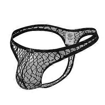 Sexy Encaje G-string Hombres Sheer Briefs Ropa interior Calzoncillos Tangas Bragas