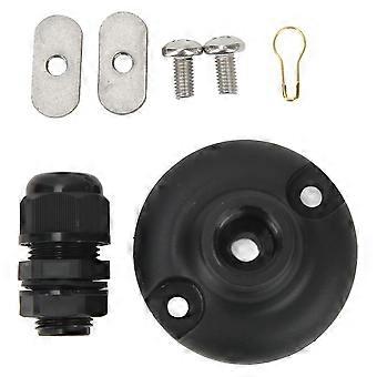 Set di montaggio per bandiera di sicurezza per kayak, base di fissaggio per bandiera di sicurezza per canoa, accessori fai da te per barche, compatibile con pesca e vela.