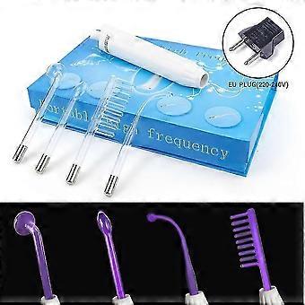 2026 Best Violet High Frequency Facial Machine For Hair Face Electrotherapy Wand Argon Treatment Acne Skin Hair Care Tool Beauty Apparatus