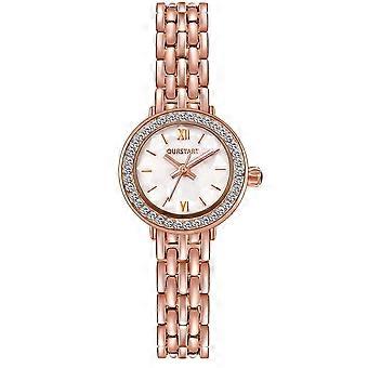 Lady Victoria 27mm quartz watch, analogue display, stainless steel bracelet