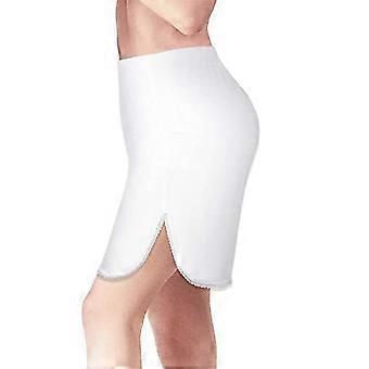 Half Slips compatible with Women Underskirt with Lace Trim Short Mini Skirts Above Knee Half Slip Dress compatible with Under Dresses Gift White