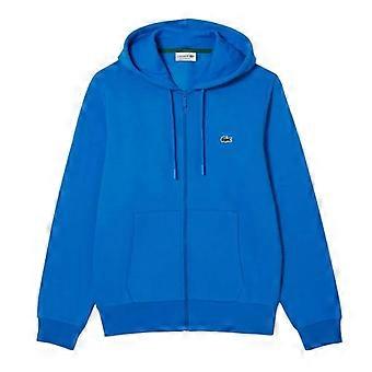 Lacoste Herren-Kapuzenjacke mit durchgehendem Reißverschluss