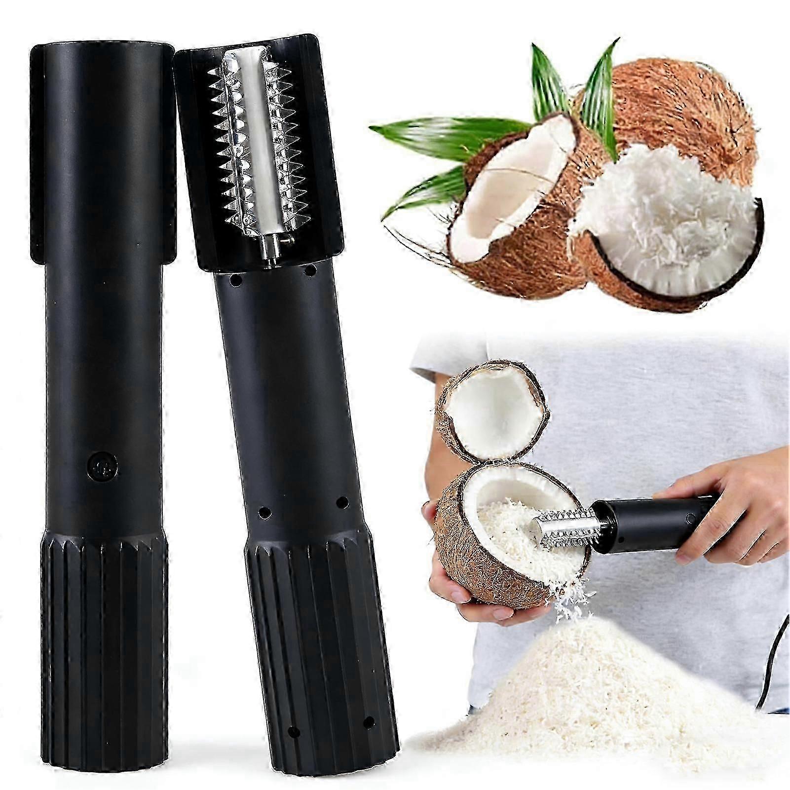 Râpe à noix de coco électrique, râpe à noix de coco portable, râpe à noix de coco manuelle