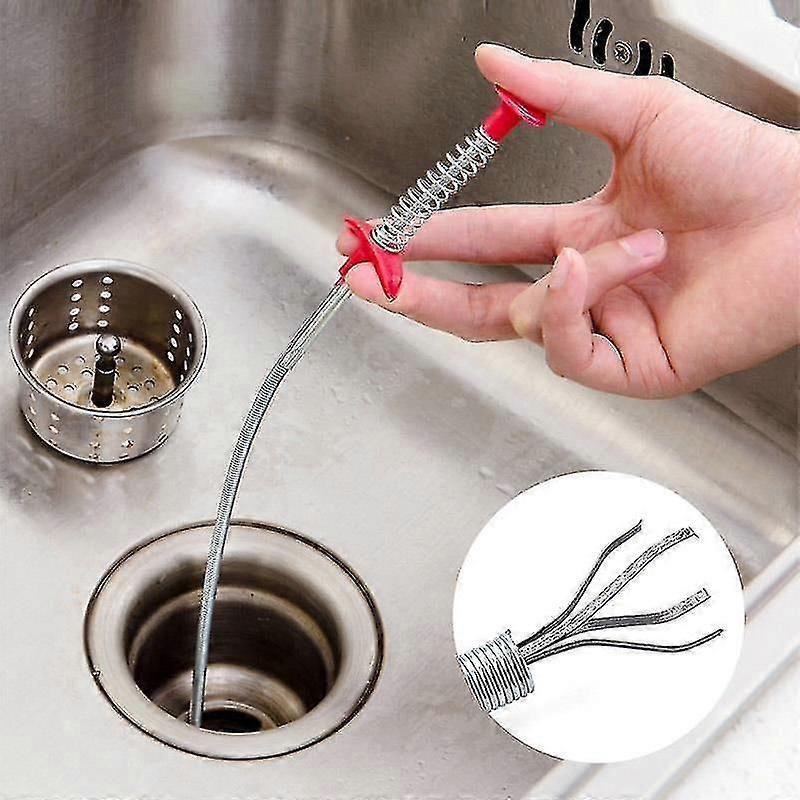 1.6m Pick Up Tool Multi Function Flexible Four Claw Pickup Tool Household Multifunctional Pipe Dredging Tool