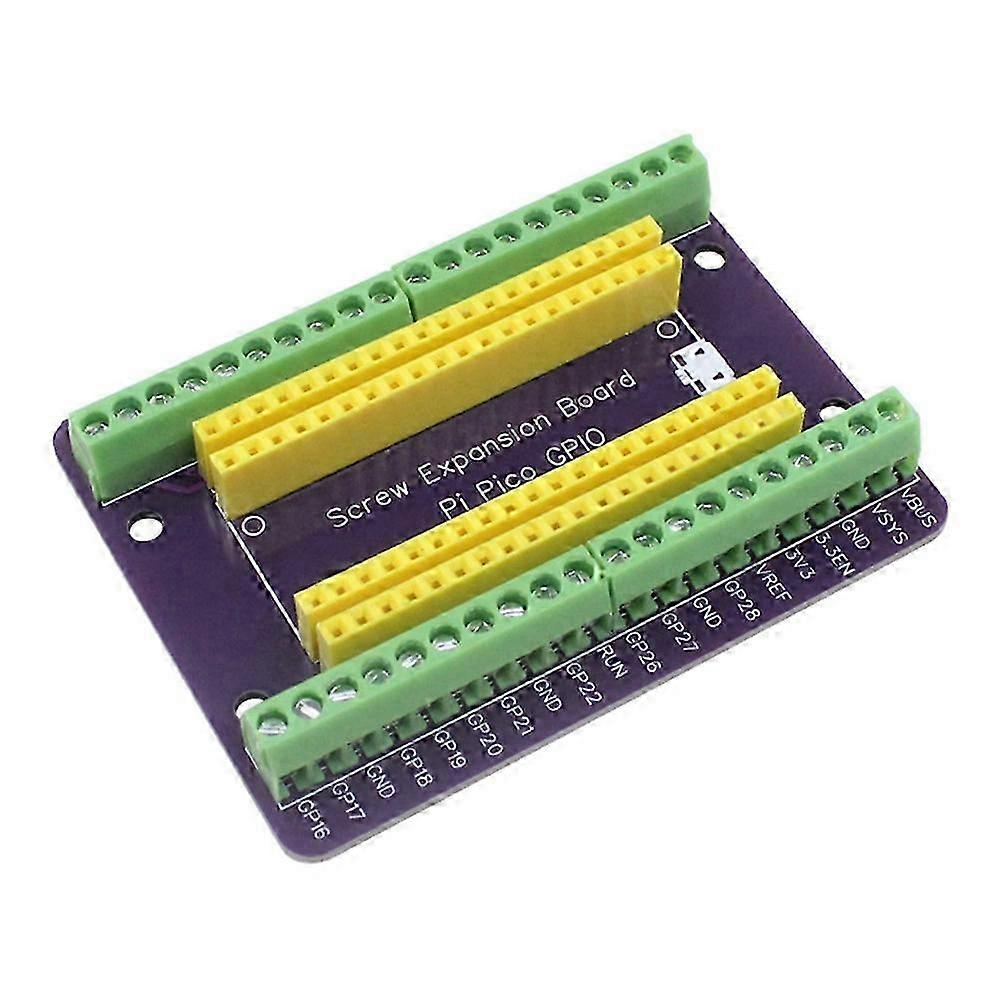 Compatible with Raspberry Pi PICO PicoW Terminal GPIO Interface Module GPIO Expansion Board Welded Pins