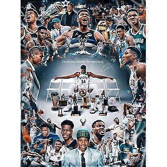 Giannis Thank You Milwaukee Bucks Career Tribute Stress Reliever Jigsaw Puzzle SC102