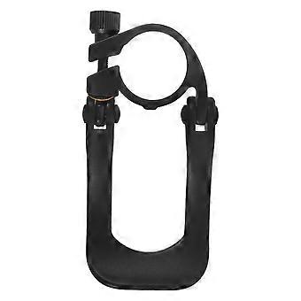 Abraçadeira de canote de selim para bicicleta, tubo de liga de alumínio de 31,8 mm, liberação rápida, para bicicletas de montanha e estrada, fixação segura do selim.