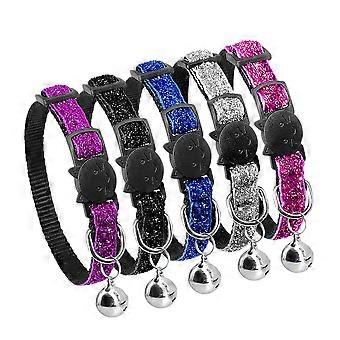Cat Collar Nylon Breakaway for Safe Quick Release 5Pcs Adjustable