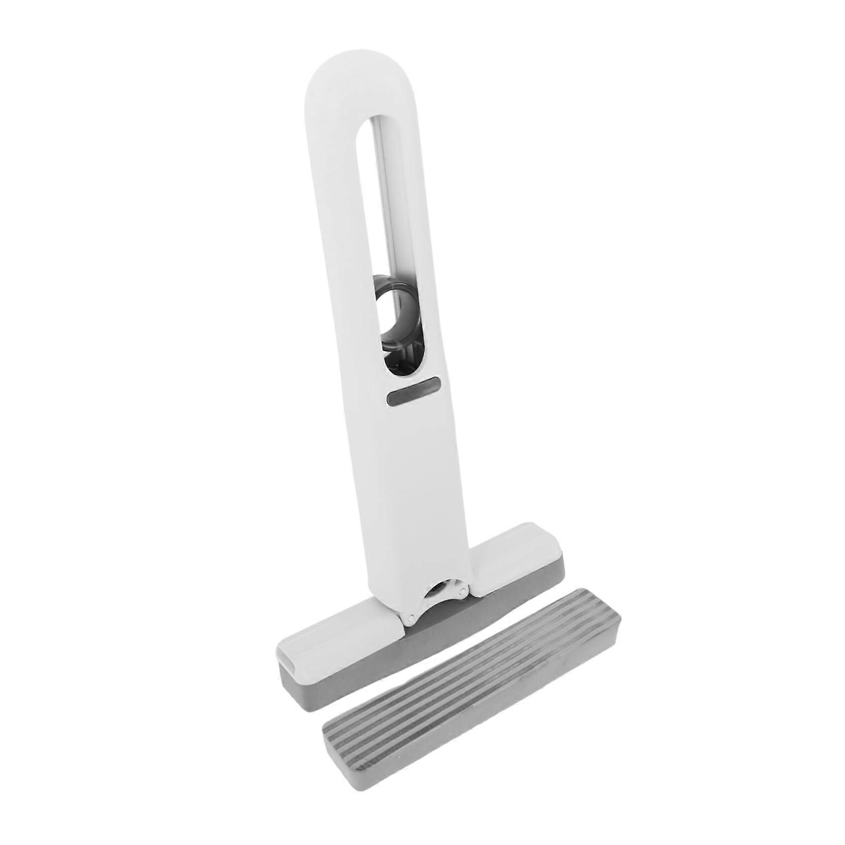 Self Squeeze Mini Mop Handheld Sponge Mop Compact Absorbent Cleaner for Kitchen and Bathroom