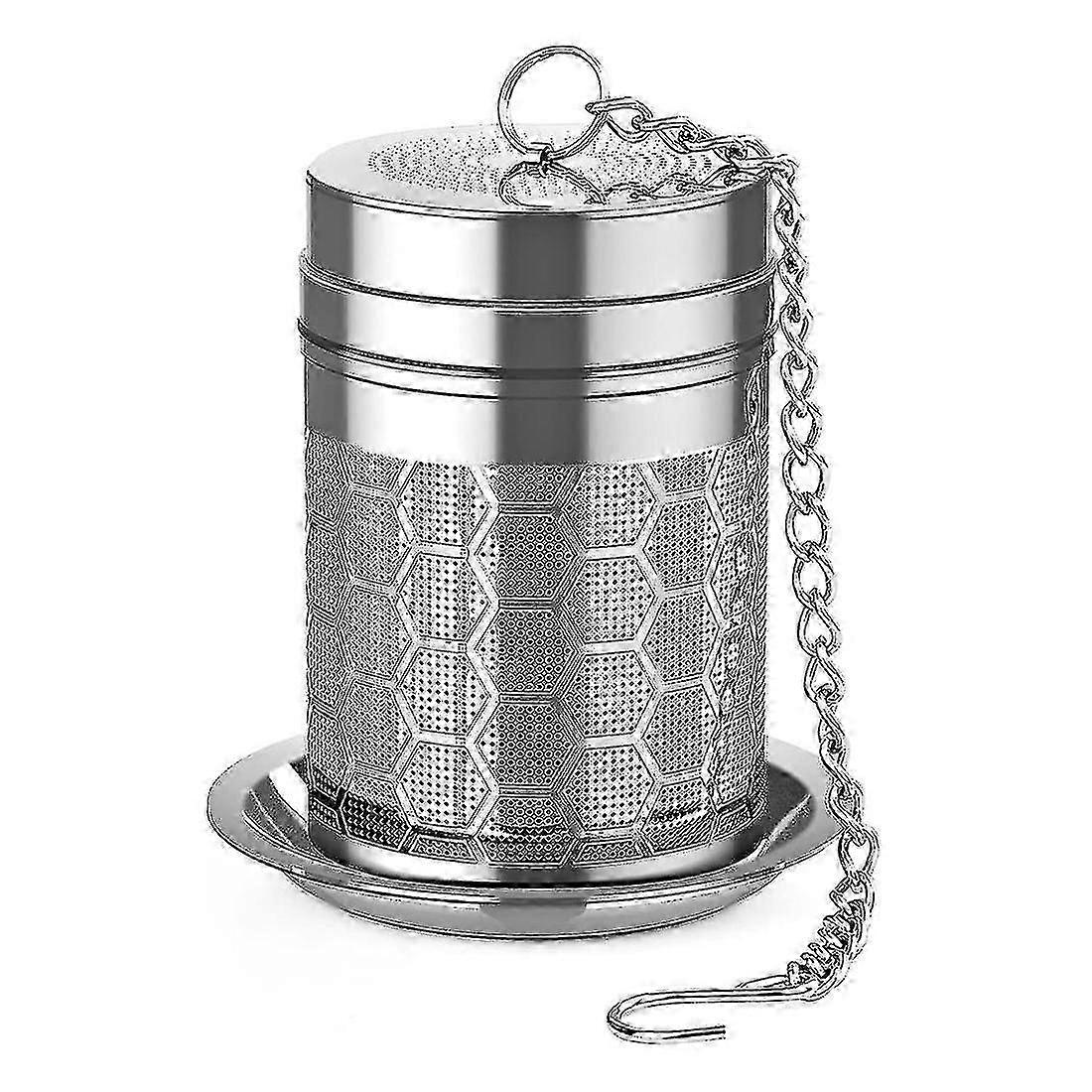 Tea Infusers compatible with Loose Tea, Stainless Steel Tea Strainer, Extra Fine Mesh Tea Diffuser compatible with Brewing