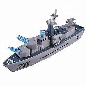Guided Armament Warship Model Ideal Gift Friction Powered Ship Realistic Design