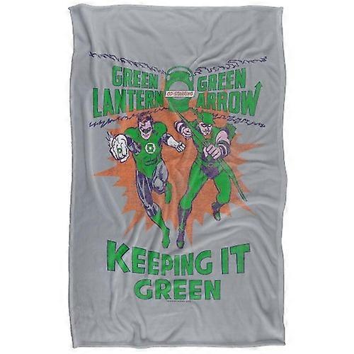 Green Lantern Keeping It Green Soft Touch Blanket