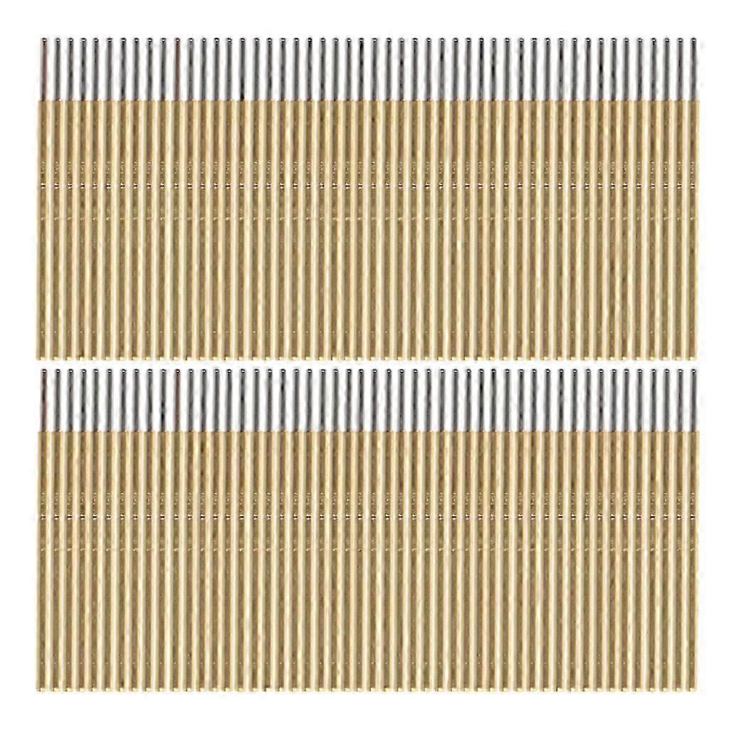 Length 16mm Spring Contact Probe Round for Head Pin for PCB Testing Spring Test