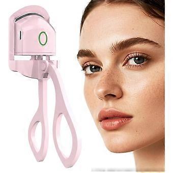 Beheizbare Wimpernzange – Elektrische Wimpernzange für schnellen, natürlichen Schwung und langanhaltenden Halt, USB-aufladbare, beheizbare Wimpernzange, auch für Make-up geeignet.