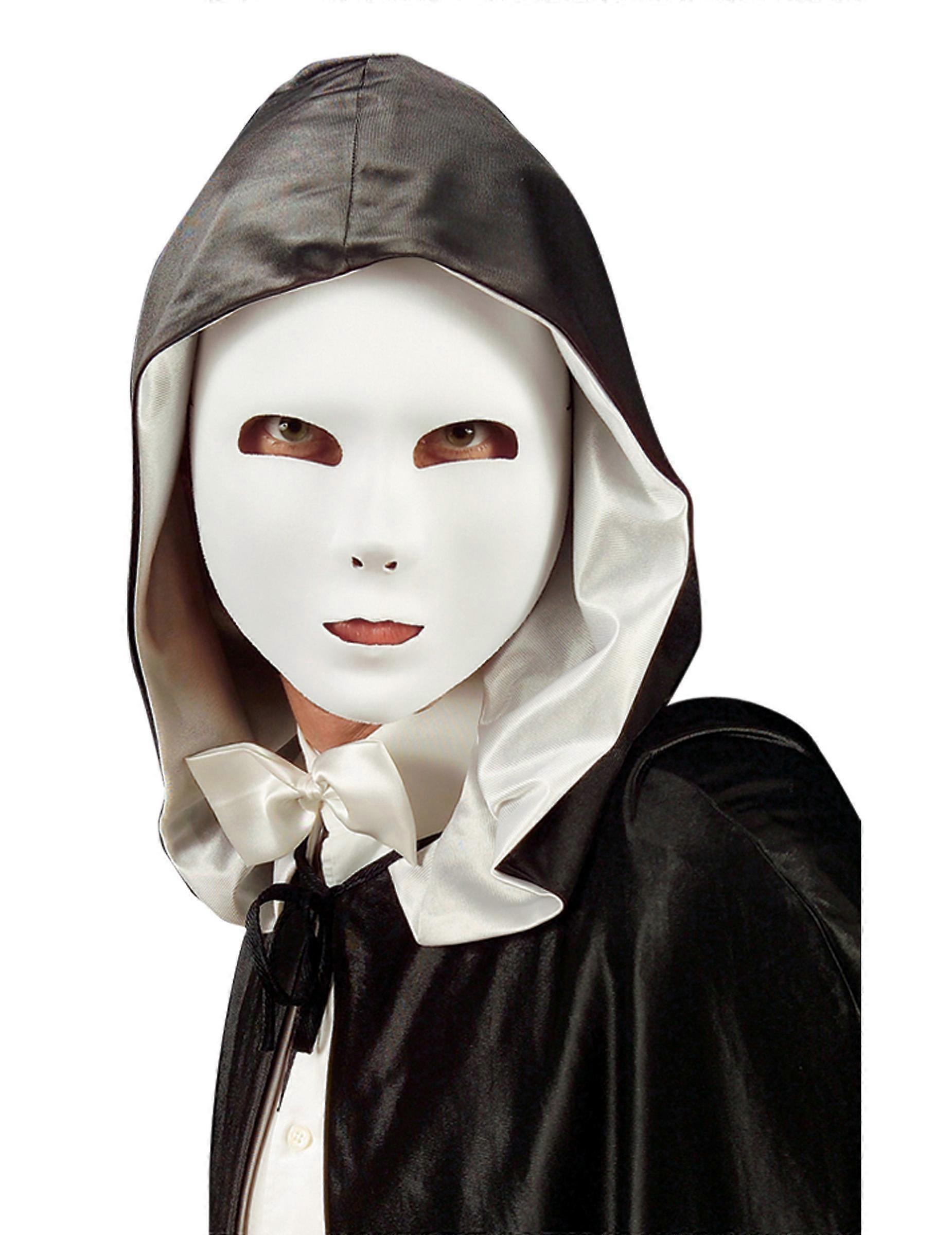 Adult white mask