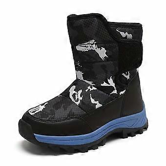 Kids Winter Snow Boots, Waterproof Warm Insulated Boots for Boys and Girls, Outdoor Cold Weather Shoes