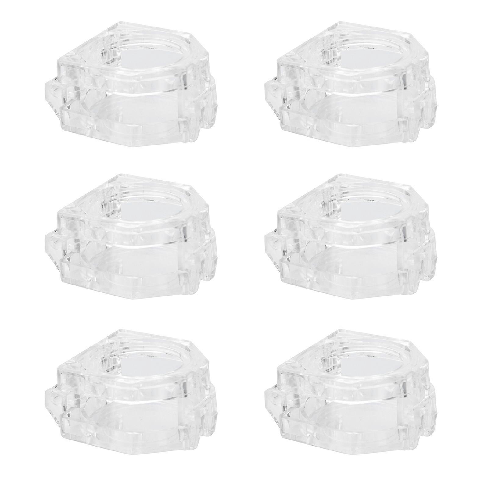 Emergency Stop Button Protective Covers for Protection 6Pcs Durable Dustproof Pc