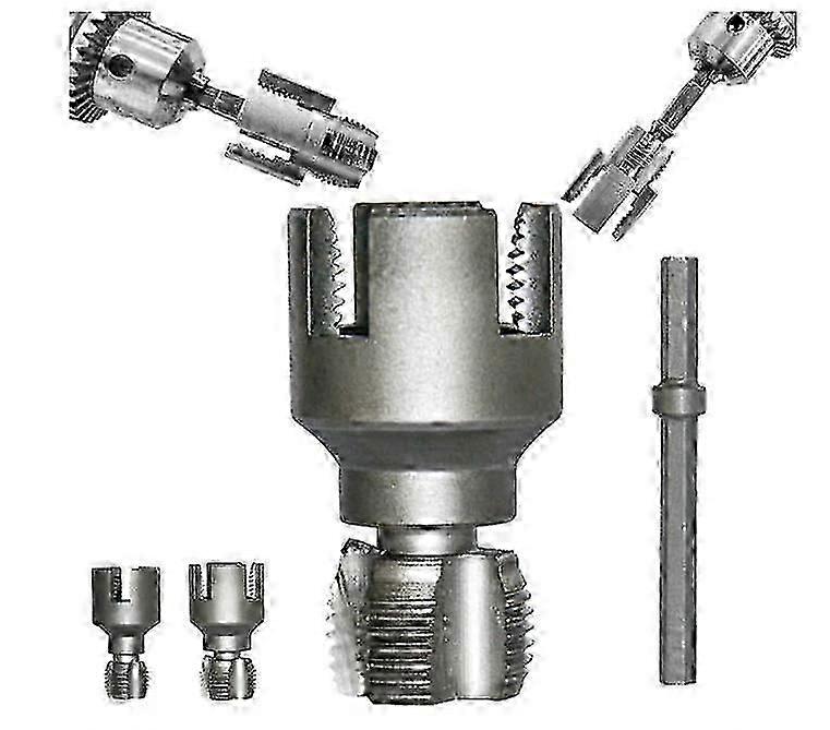 Pipe Thread Cutting Tool1/2' 3/4' Internal External Rethreading Maker