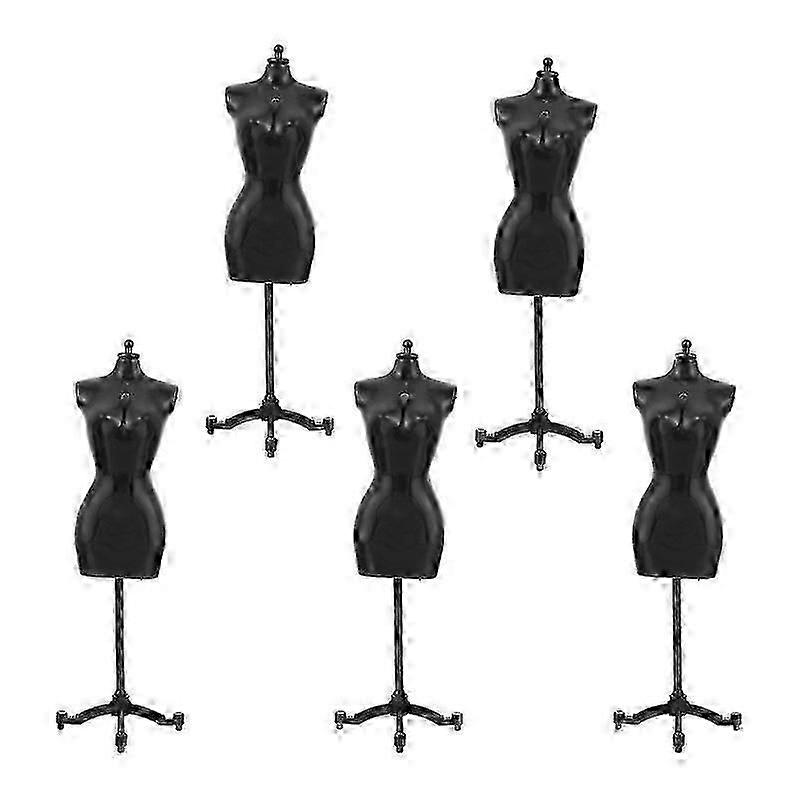 5pcs Mannequin Model Stand