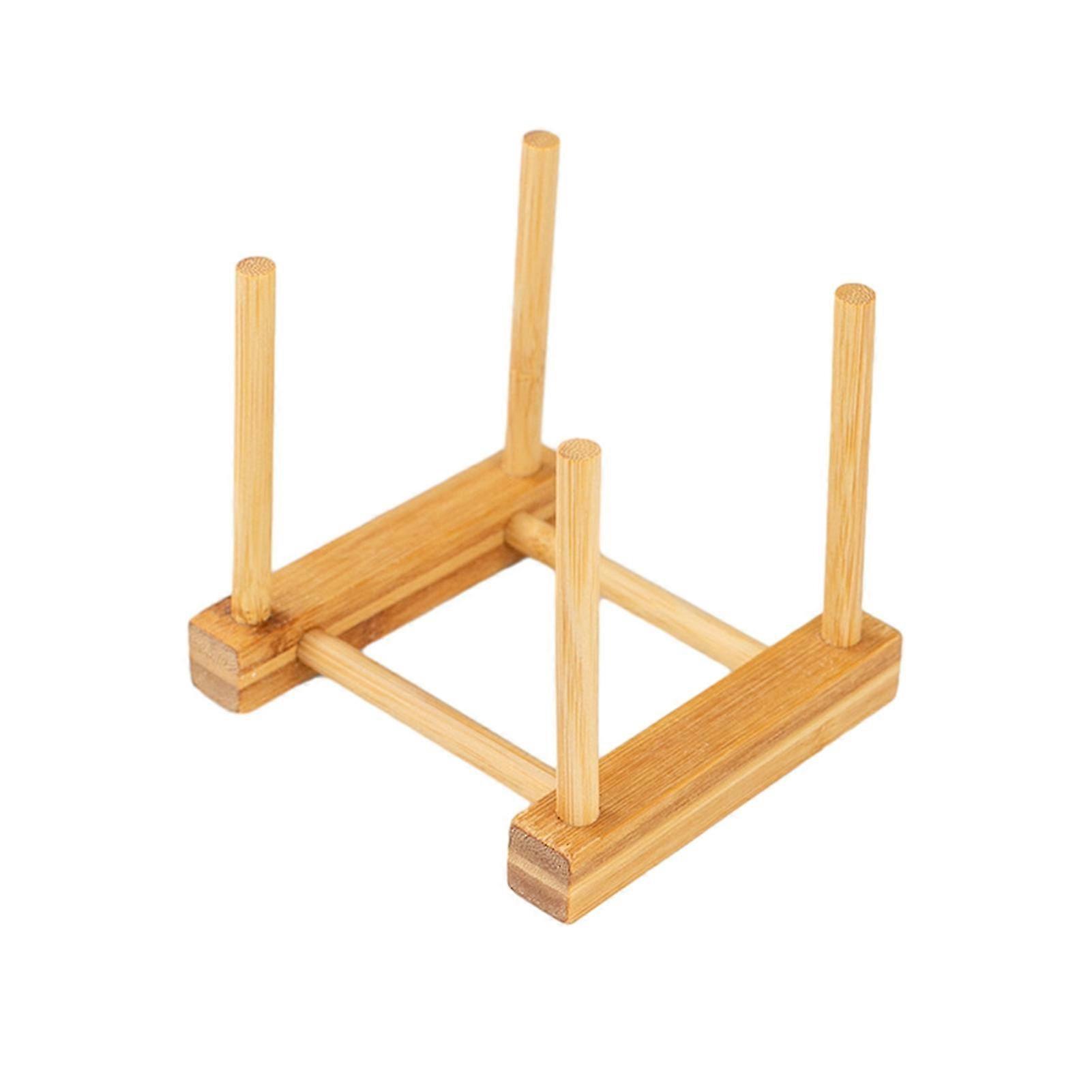 Multi Cup Bamboo Drain Organizer