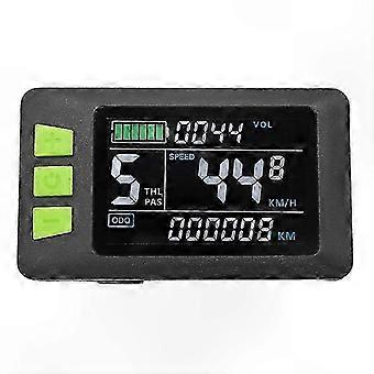 LCD Display Dashboard 24V-60V compatible with Electric Scooter (6PIN)