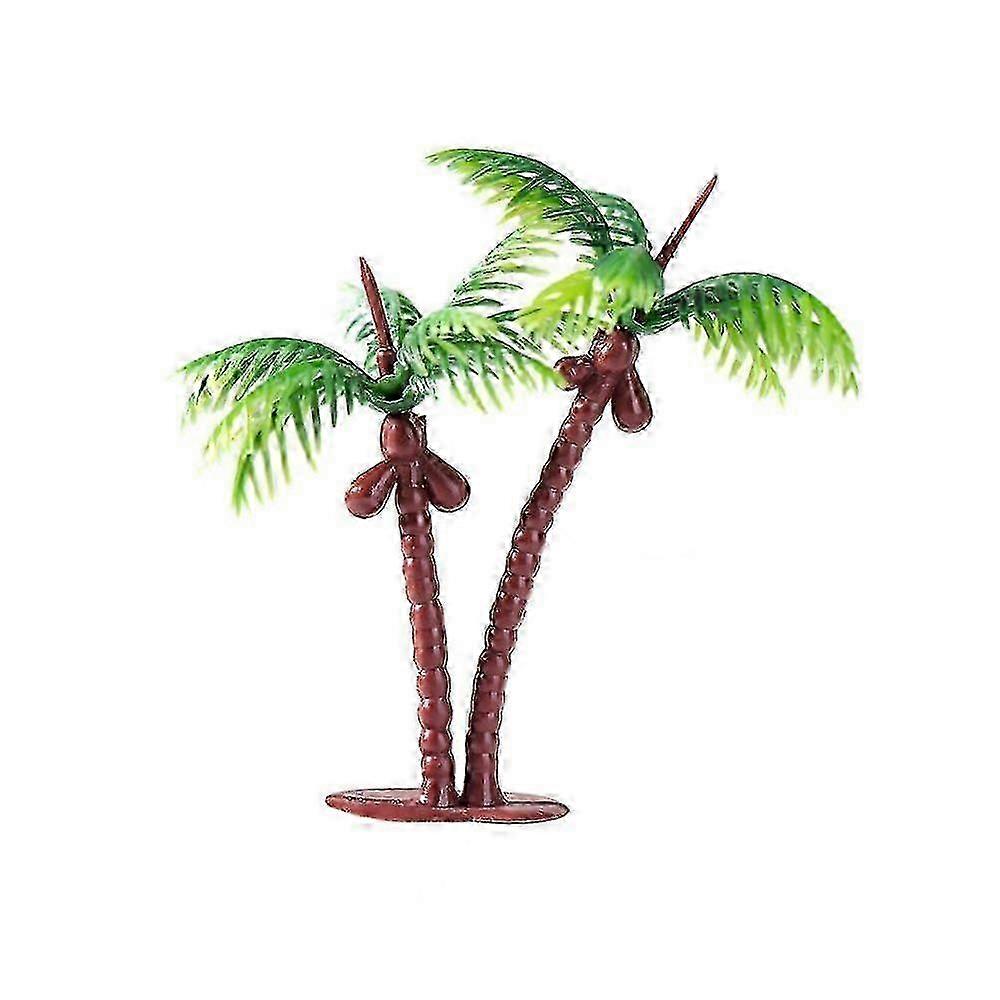 Mini Coconut Palm Tree Plastic Figurine