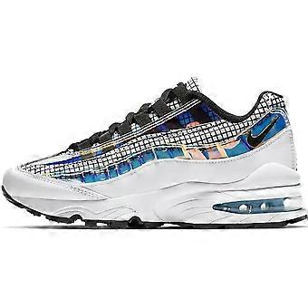 Nike Air Max 95 LV8 Weiß Blau Glaze Schwarz GS BQ7218-100