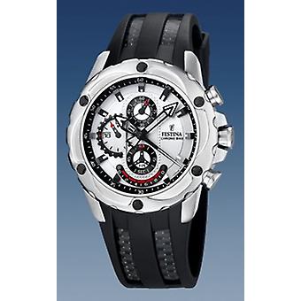 Festina f16526/1 Quartz Analog Man Watch with F16526/1 Rubber Bracelet