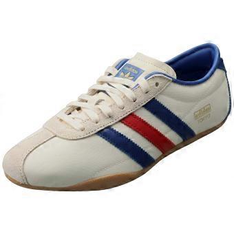 adidas Tokyo Womens Fashion Trainers in White Blue Red