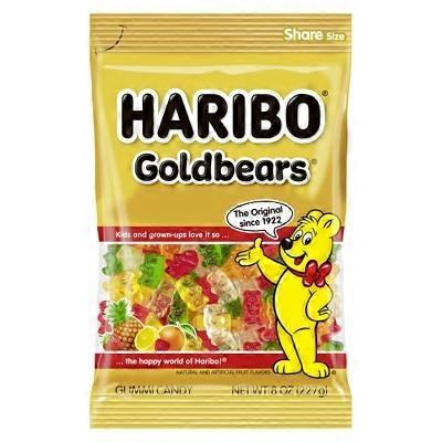 Haribo GoldBears Gummi Candy, 8 oz