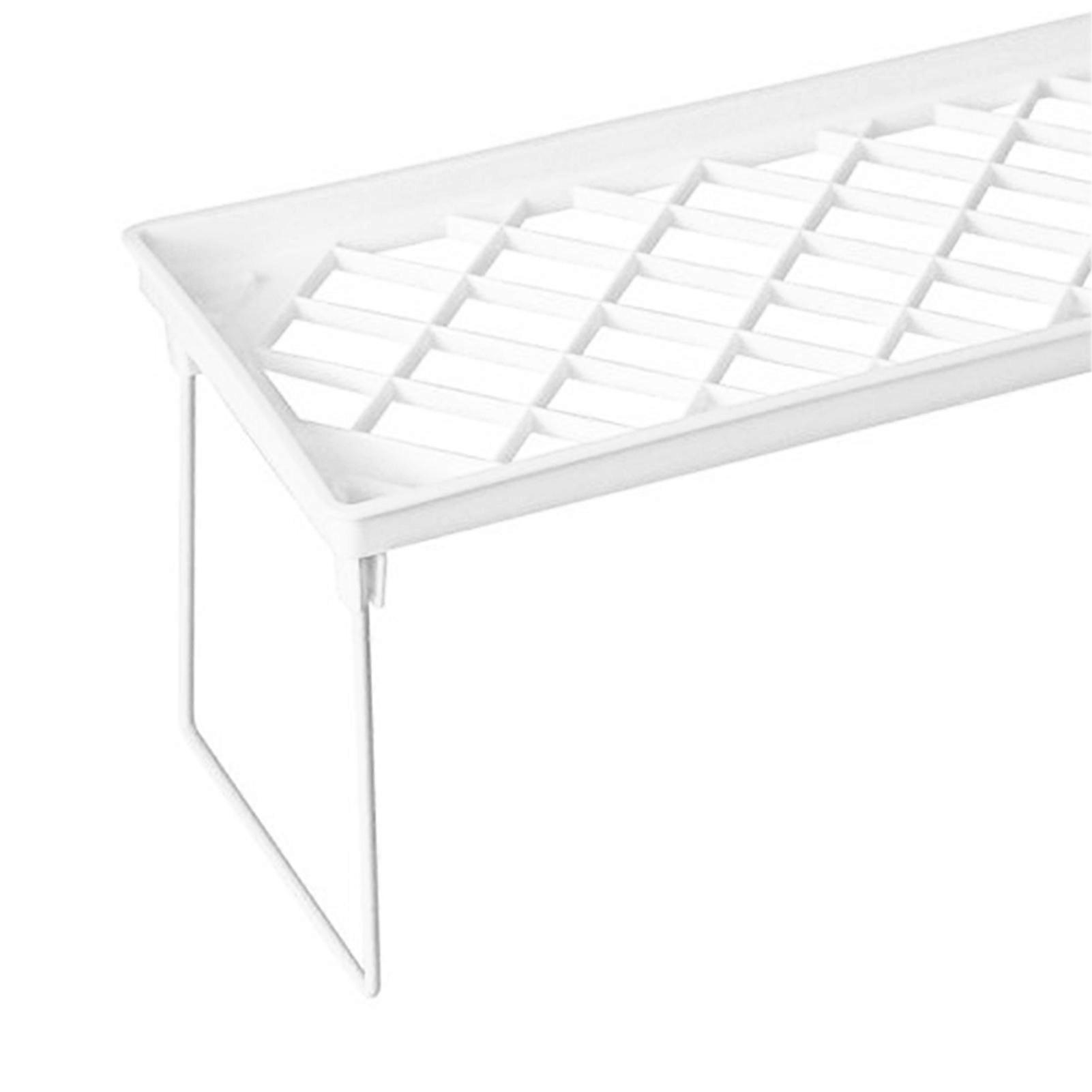 Stackable Countertop Shelf Cabinet Cupboard  Multi Function Concise Kitchen Storage Rack Foldable Storage Shelf Small