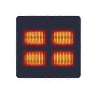 Pet heating pad 5V low voltage electric blanket heating pad for dogs, smart heat preservation cat bed pad, constant temperature FCC CE navy blue_45*90
