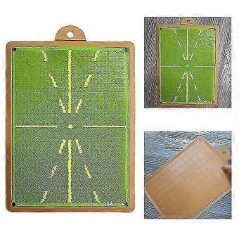 Golf Training Mat For Swing Detection Batting Clearly Shows Impact Traces Mini Portable Golf Training Aid Equipment-ak-SSZFV