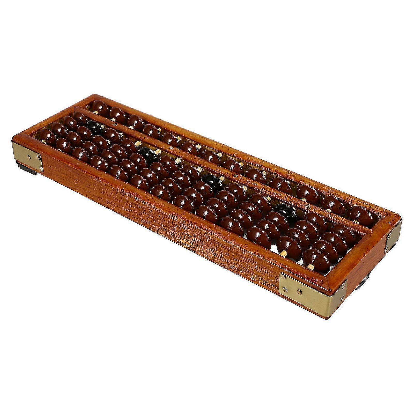 Wooden 13-Column Teaching Abacus