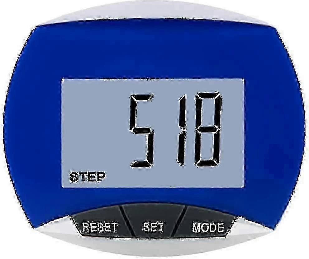 Non-Slip Clip LCD Pedometer