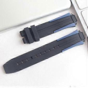 18mm Rubber Watch Strap Replacement Band Waterproof Sweat-Resistant Comfortable Wrist Fit, Compatible with Tissot Racing Series T111417A