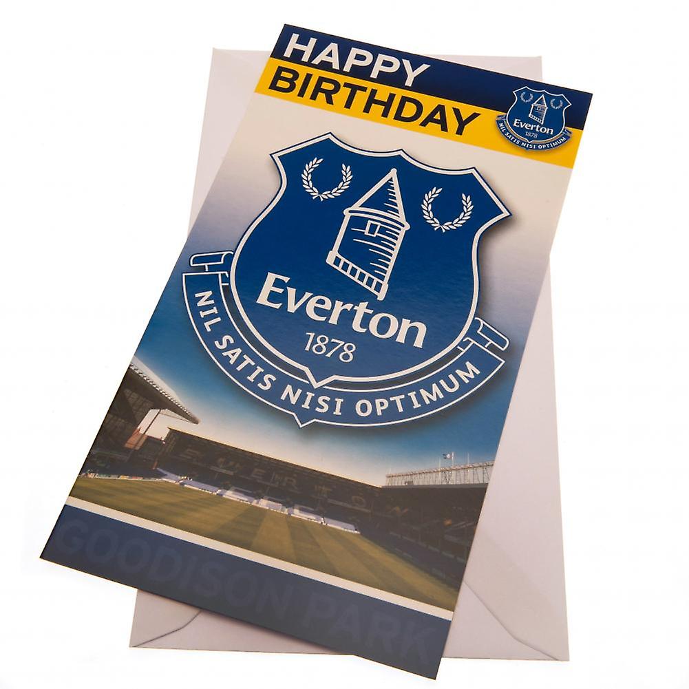 Everton Fc Birthday Card