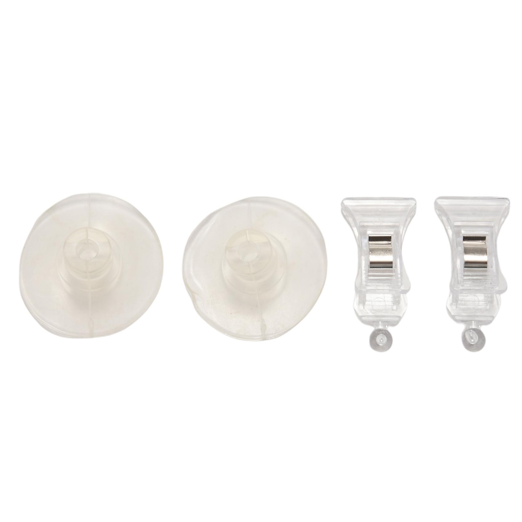 2 PCS 47mm Clear Plastic Wall Suction Cup Clip