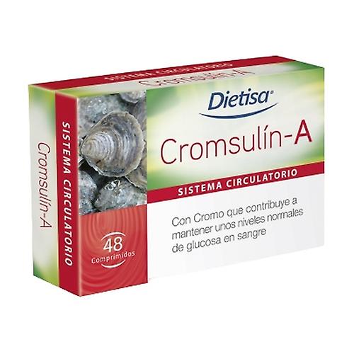 Cromsulin-A oyster extract 48 tablets of 708mg